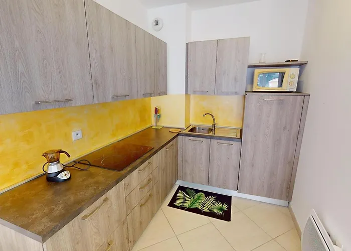 Appartamento 2p Central, Terrasse, Parking, Piscine - - Fr-1-196-363